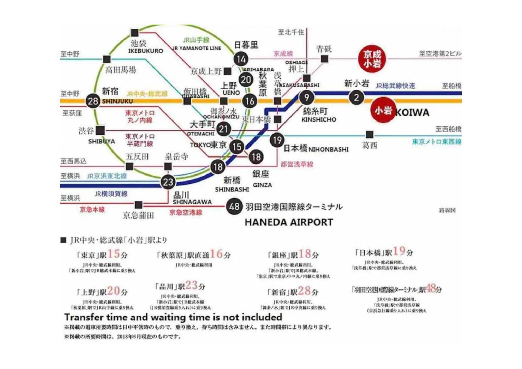 Jr 66Sqm 1F Family Suite 2Ldk Jr Koiwa-Keisei Koiwa-Asakusa-Oshiage-Shinjuku-Ueno Tóquio Exterior foto